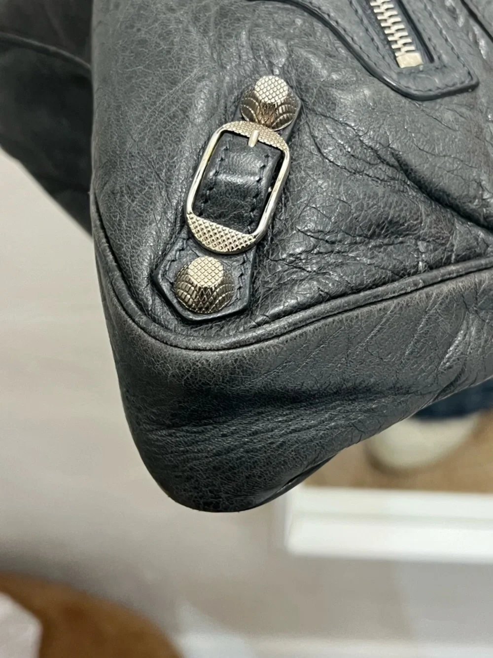 Balenciaga Giant Hip leather bag